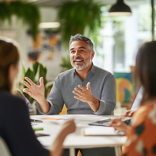 Reunião de negócios